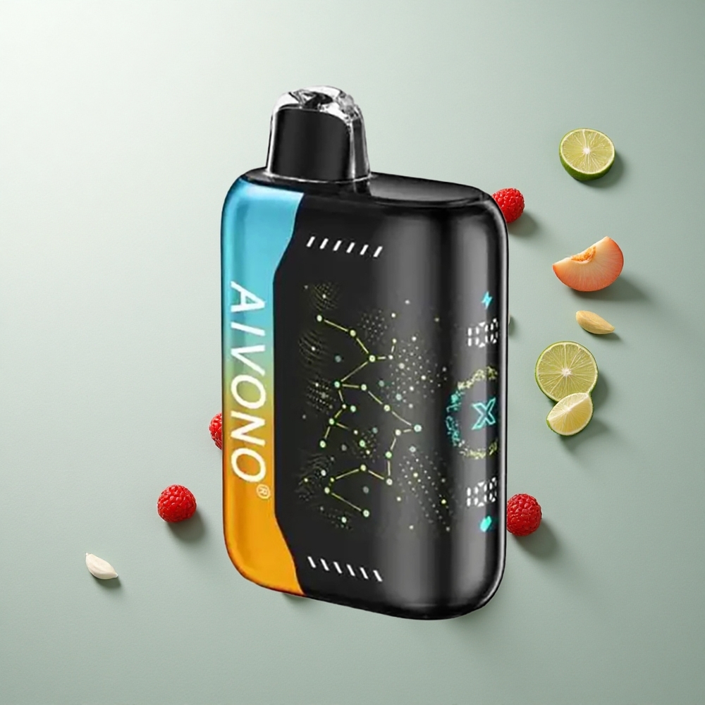 Aivono Aim Boom 25000 Малина Праскова Лайм 650mAh 0% никотин