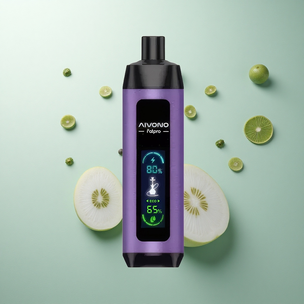 Aivono Aim Fatpro 22000 Гроздова Мента 5% Никотин 600mAh 28ml