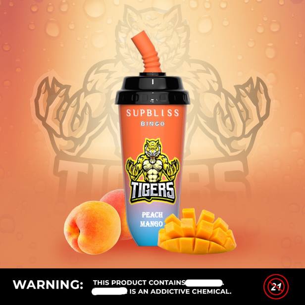 NJ6J259 - RandM tornado best flavour - RandM Supbliss Bingo 8000 vape pod устройство 1 бр ягода манго
