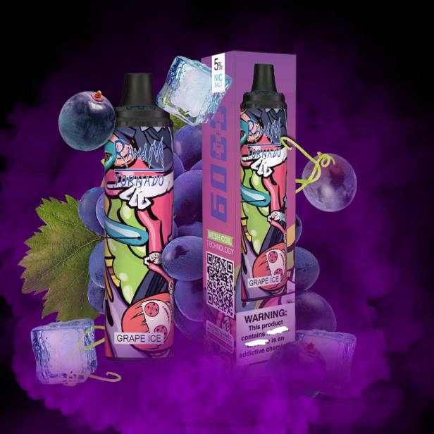 NJ6J280 - tornado vape BG - RandM Tornado 6000 устройство за контрол на въздушния поток 1бр пина колада ром