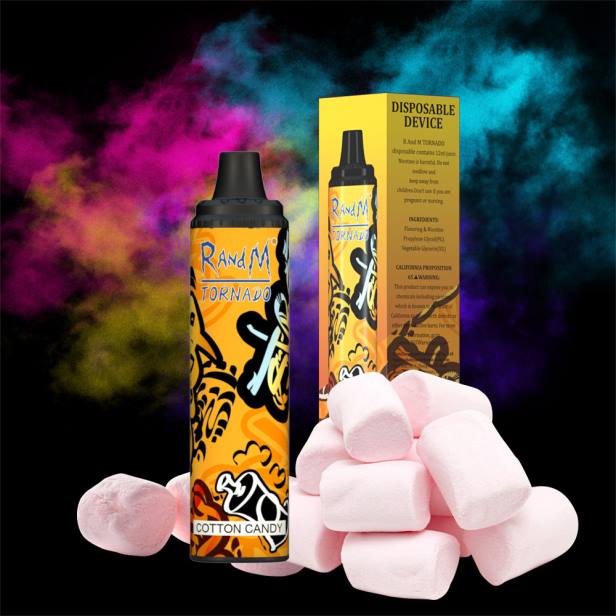 NJ6J280 - tornado vape BG - RandM Tornado 6000 устройство за контрол на въздушния поток 1бр пина колада ром