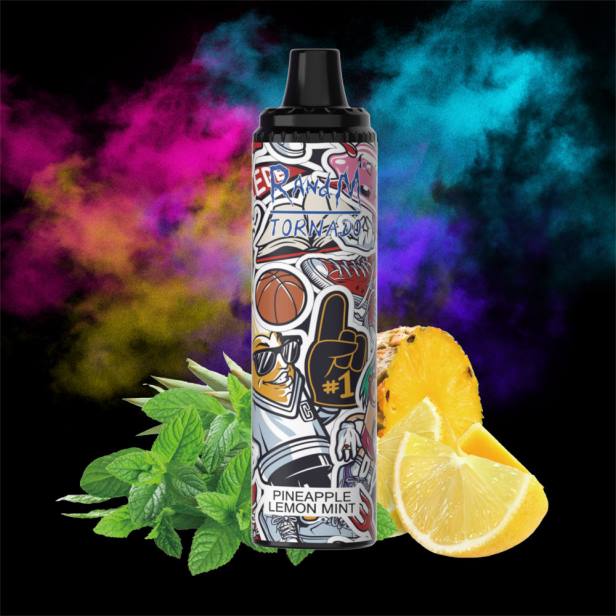 NJ6J280 - tornado vape BG - RandM Tornado 6000 устройство за контрол на въздушния поток 1бр пина колада ром