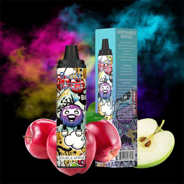 NJ6J280 - tornado vape BG - RandM Tornado 6000 устройство за контрол на въздушния поток 1бр пина колада ром