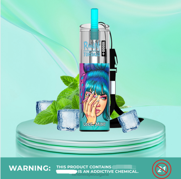NJ6J79 - RandM tornado best flavour - RandM Tornado 10000 плюс вейп устройство за контрол на въздушния поток 1 бр ягода диня