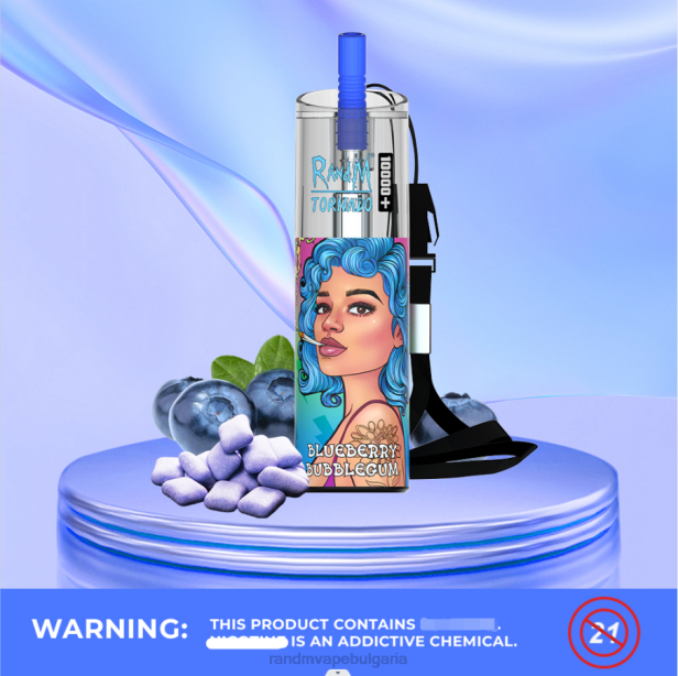 NJ6J80 - tornado vape BG - RandM Tornado 10000 плюс вейп устройство за контрол на въздушния поток 1 бр червена ябълка лимон