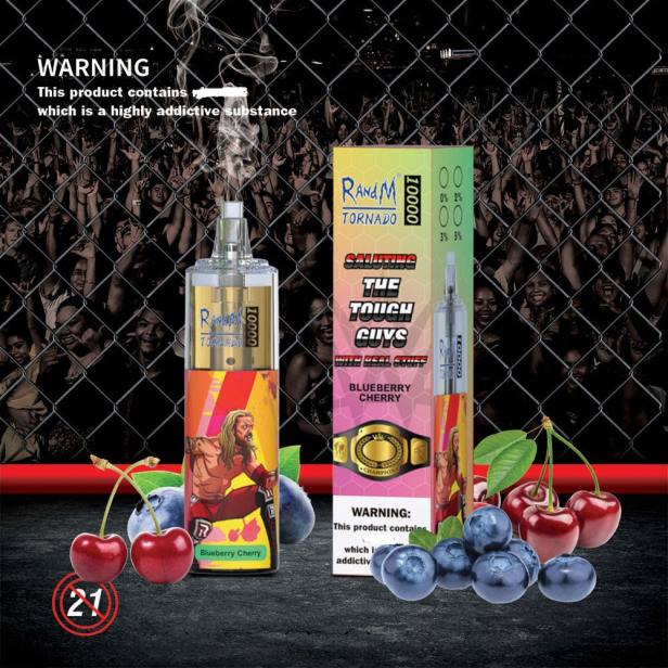 NJ6J109 - RandM tornado best flavour - RandM Tornado 10000 вейп устройство за контрол на въздушния поток 1 бр гроздов лед