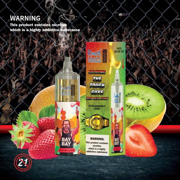 NJ6J110 - tornado vape BG - RandM Tornado 10000 вейп устройство за контрол на въздушния поток 1 бр ментов ментол