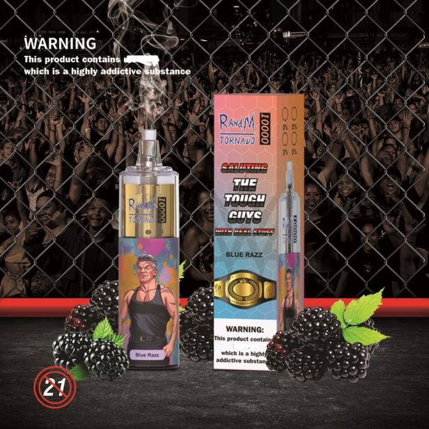 NJ6J110 - tornado vape BG - RandM Tornado 10000 вейп устройство за контрол на въздушния поток 1 бр ментов ментол
