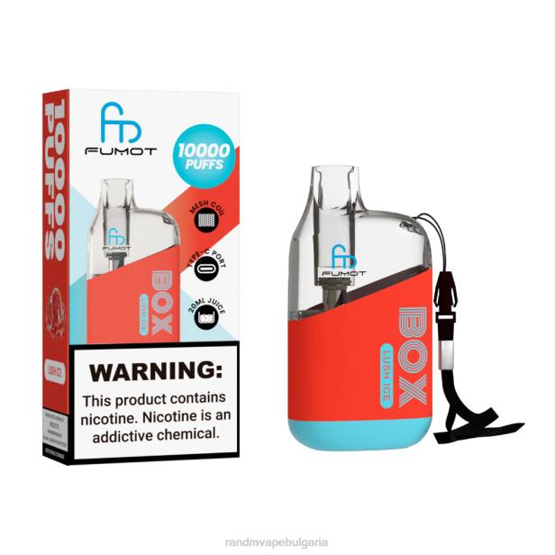 NJ6J100 - tornado vape BG - Fumot Original RandM Tornado Box 10000 вейп устройство за контрол на въздушния поток 1 бр кола лед