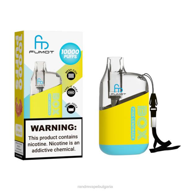 NJ6J100 - tornado vape BG - Fumot Original RandM Tornado Box 10000 вейп устройство за контрол на въздушния поток 1 бр кола лед