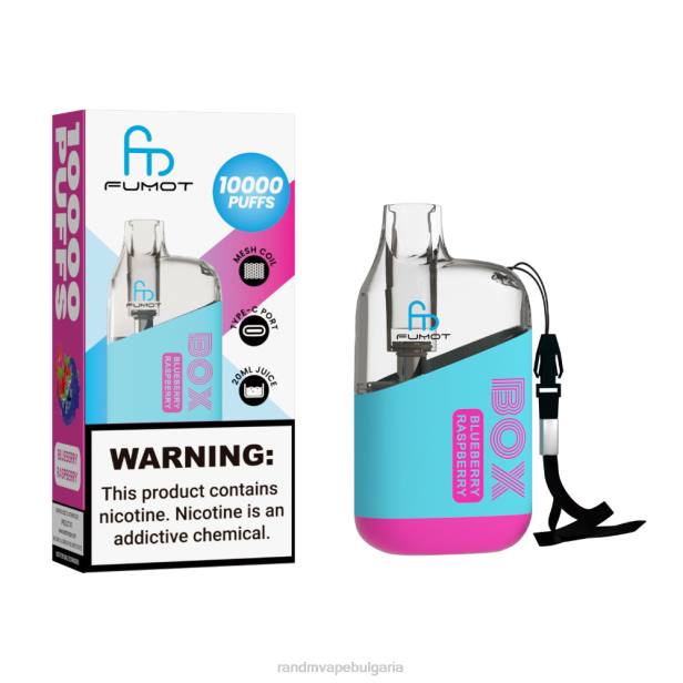 NJ6J100 - tornado vape BG - Fumot Original RandM Tornado Box 10000 вейп устройство за контрол на въздушния поток 1 бр кола лед