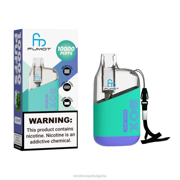 NJ6J100 - tornado vape BG - Fumot Original RandM Tornado Box 10000 вейп устройство за контрол на въздушния поток 1 бр кола лед