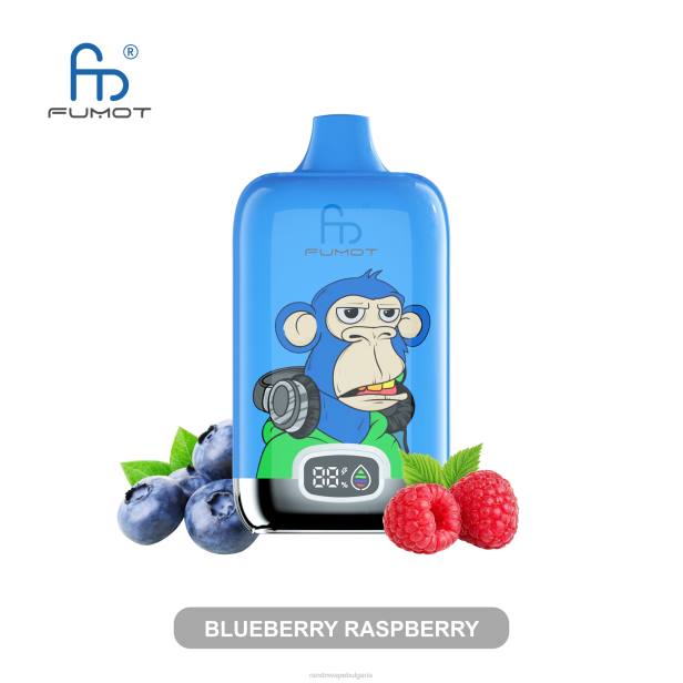 NJ6J9 - RandM tornado best flavour - Fumot Original RandM Digital Box 12000 батерии и вейп устройство с течен дисплей ягодов лед