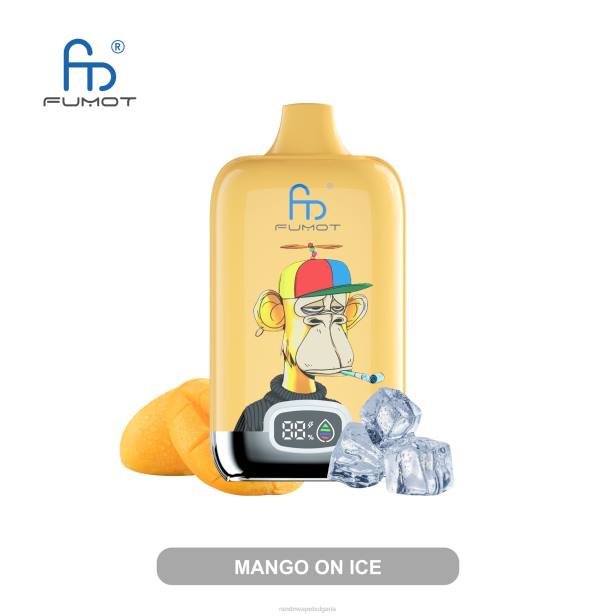 NJ6J9 - RandM tornado best flavour - Fumot Original RandM Digital Box 12000 батерии и вейп устройство с течен дисплей ягодов лед
