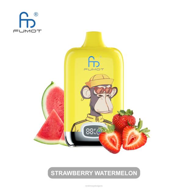 NJ6J9 - RandM tornado best flavour - Fumot Original RandM Digital Box 12000 батерии и вейп устройство с течен дисплей ягодов лед